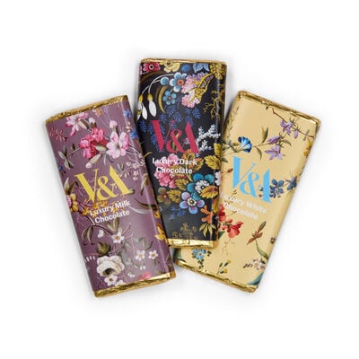 William Kilburn chocolate bars trio